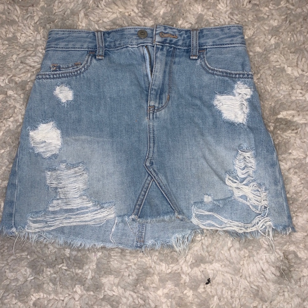 Hollister Denim Skirt